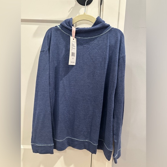 Vineyard Vines Dreamcloth Funnel Neck Top -NWT - Picture 2 of 4